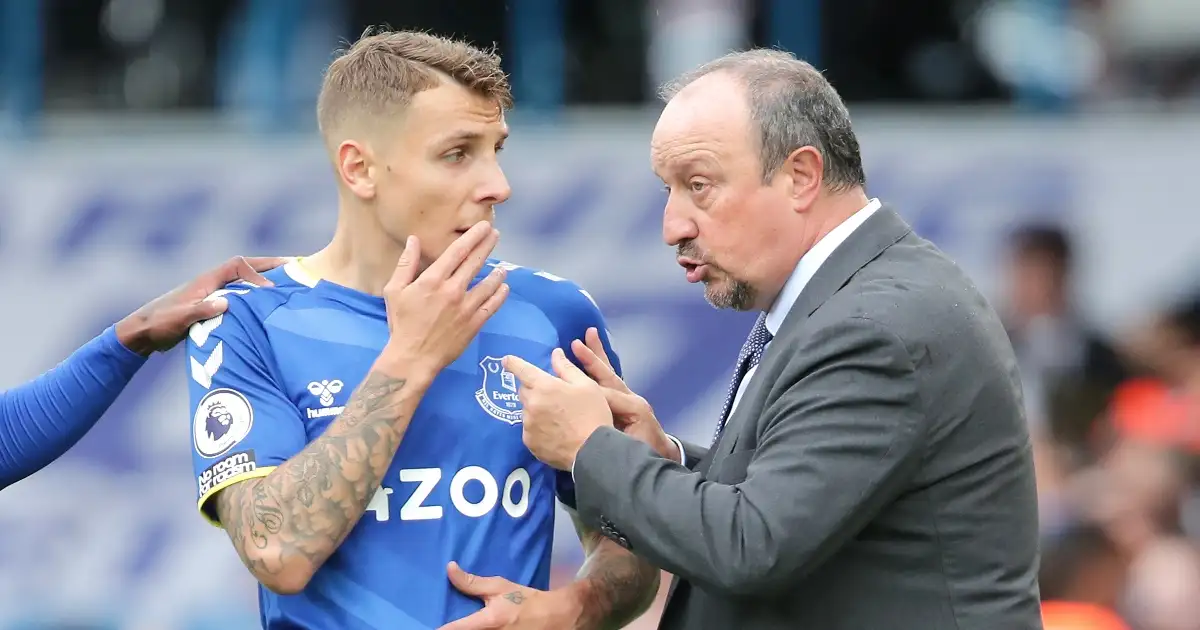 Every word of Rafa Benitez and Lucas Digne’s breakdown at Everton