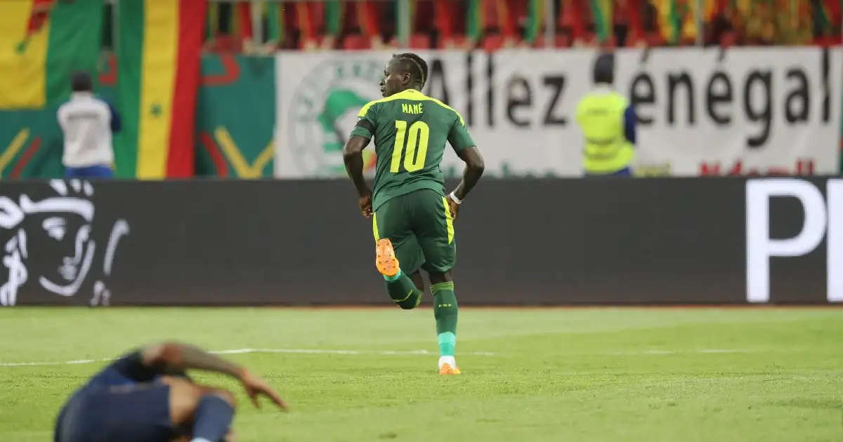 Watch: Dazed Sadio Mane scores vital goal at AFCON after nasty clash