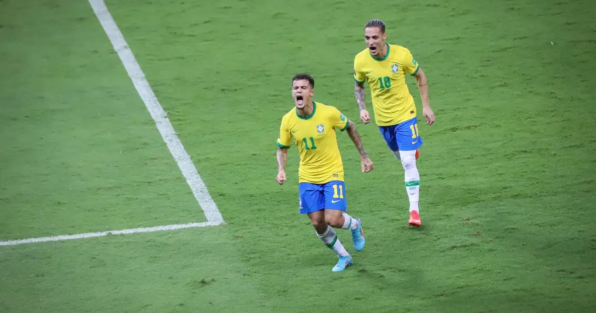 Watch: Philippe Coutinho scores outrageous 25-yard beauty for Brazil