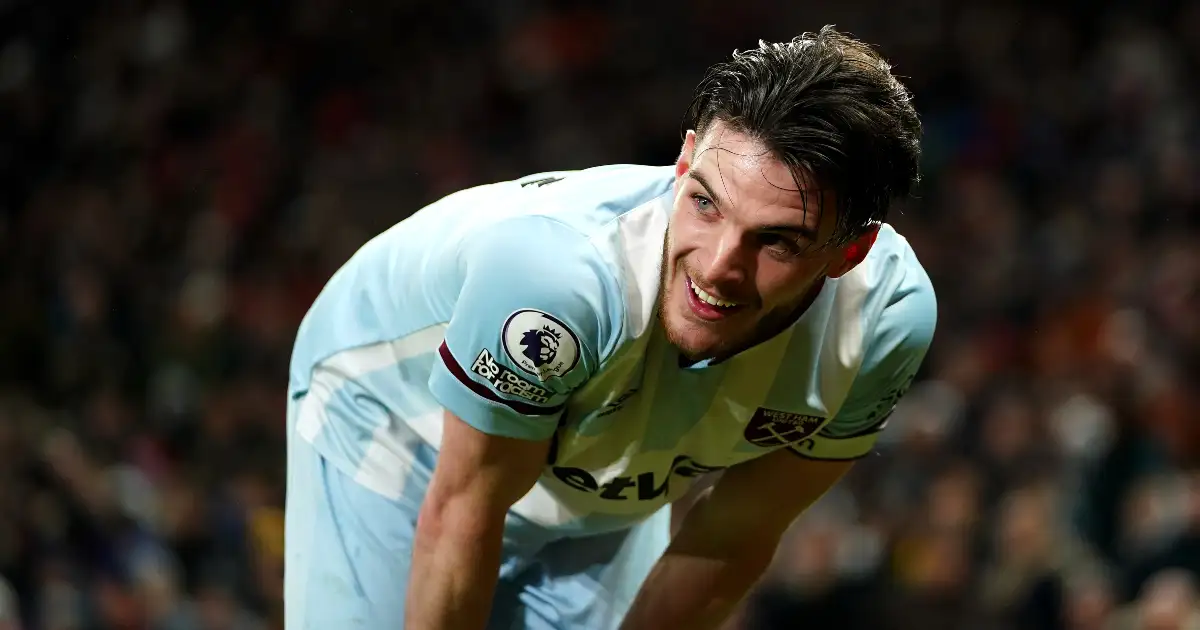 Watch: Man Utd target Declan Rice celebrates goal with ‘Jacko’ dance