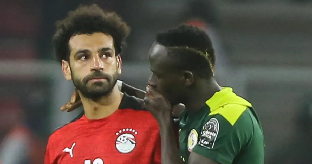 Watch: Mane comforts Liverpool team-mate Salah after AFCON final