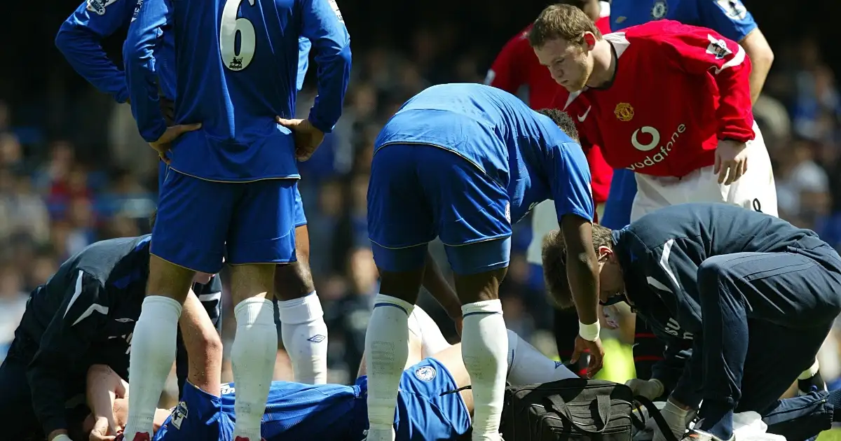 Watch: Mourinho reacts to Rooney injuring John Terry with longer studs