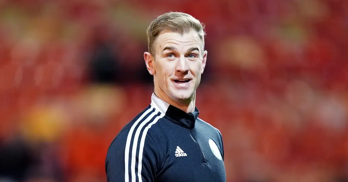 Watch: Joe Hart takes part in celebration of the season at Celtic