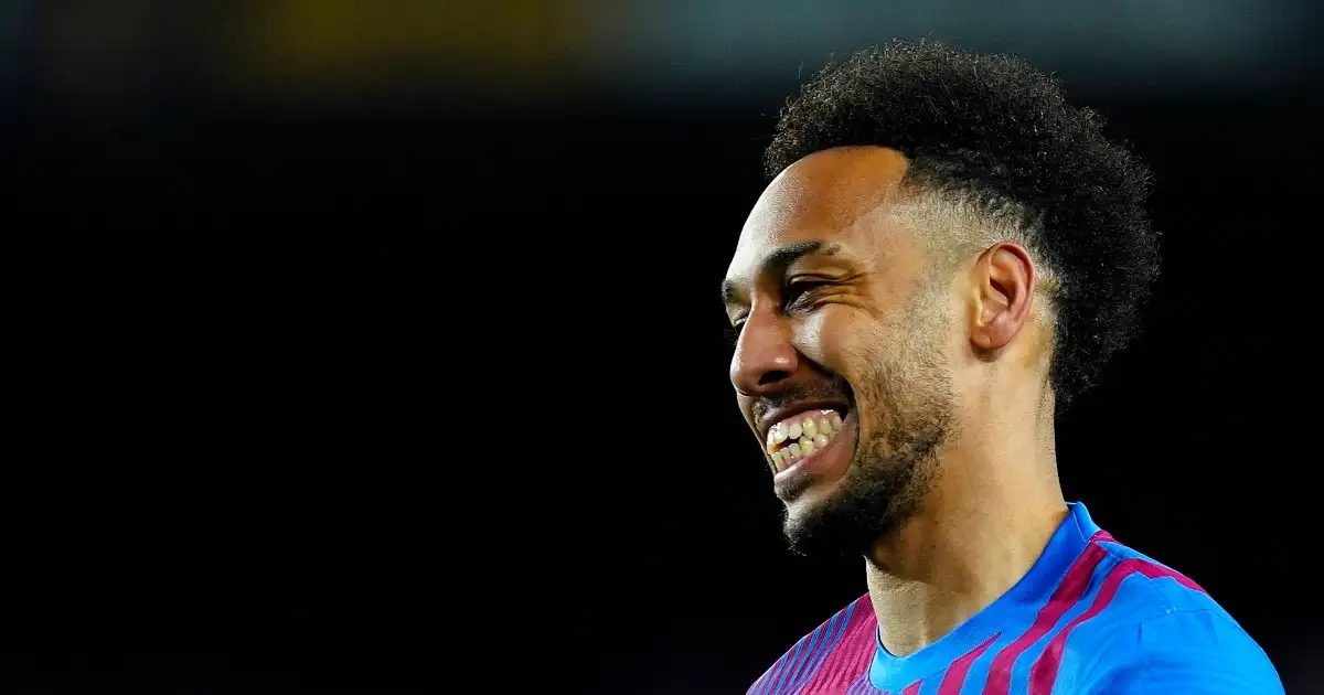 Watch: Aubameyang celebrates acrobatically after latest Barca goal