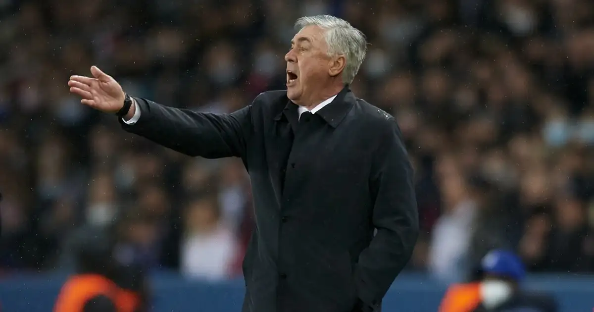 Watch: Carlo Ancelotti produces sublime control on Madrid touchline