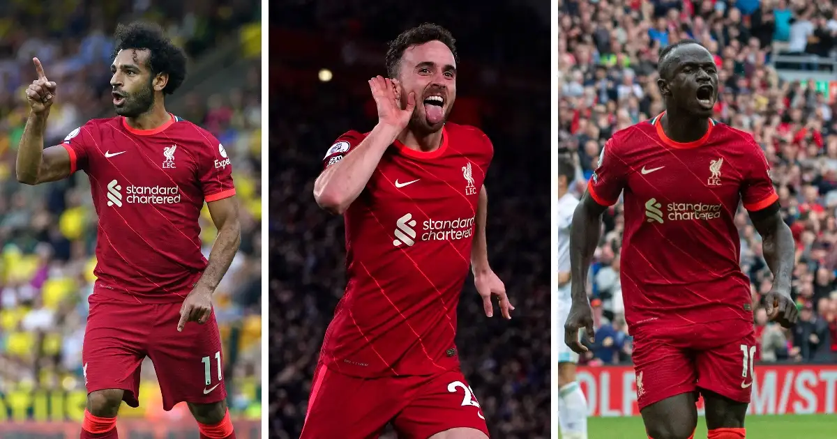 Comparing Liverpool’s front three with Real Madrid’s in 2021-22