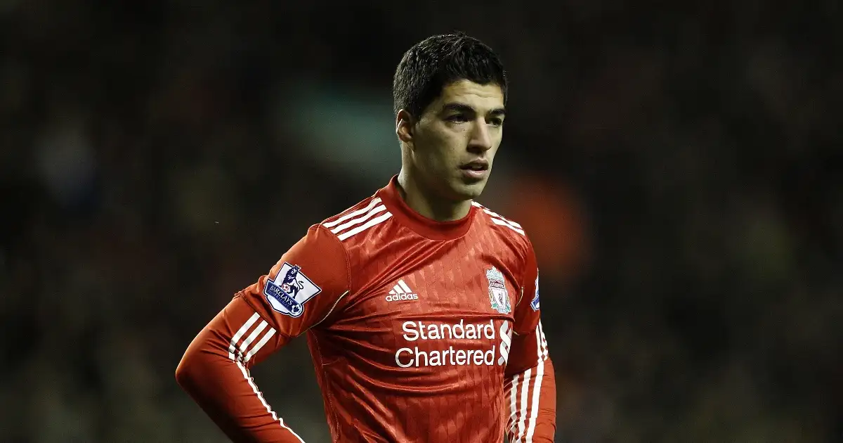 Can you name Liverpool’s XI from Luis Suarez’s debut v Stoke, 2011?