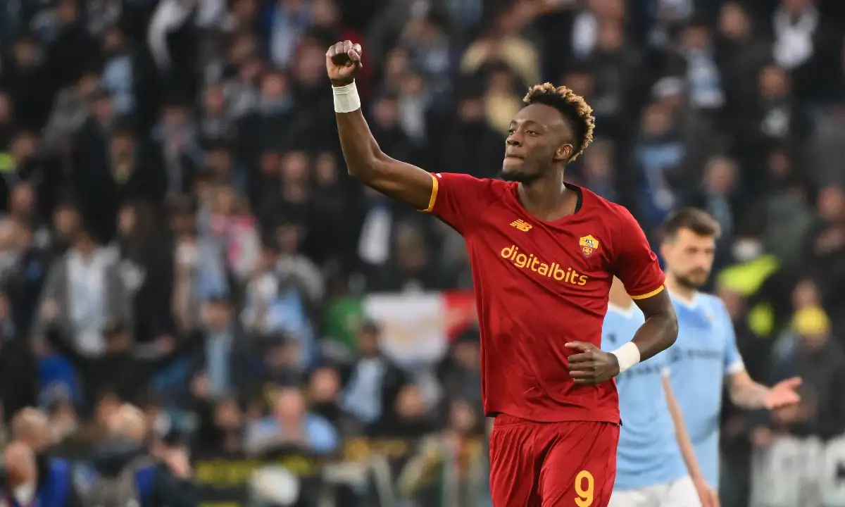 Watch: ex-Chelsea striker Tammy Abraham scores early in Rome derby