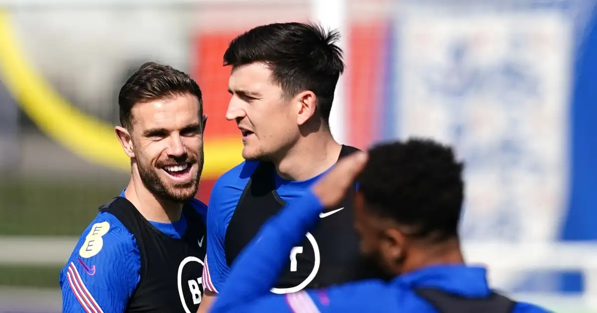 Watch: Henderson left puzzled by Maguire during England training