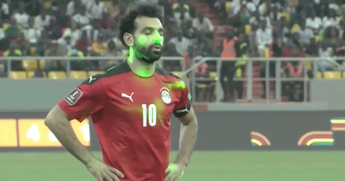 Watch: Liverpool’s Mo Salah lasered before missing costly Egypt pen