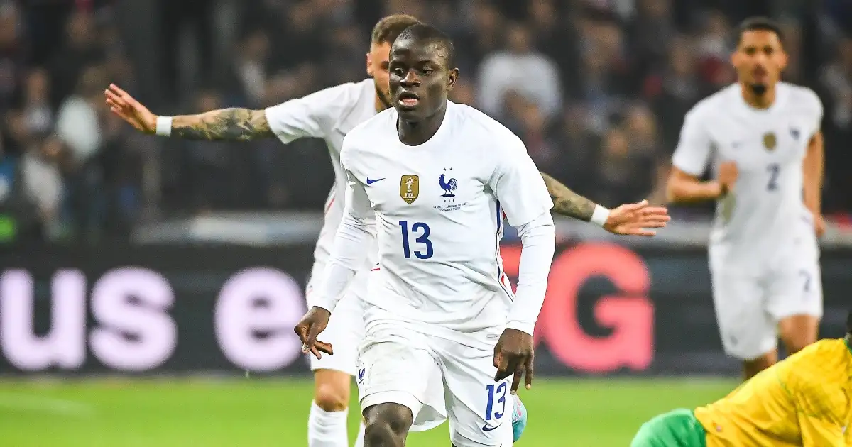 Watch: Chelsea’s Kante surprised with birthday cake by France squad
