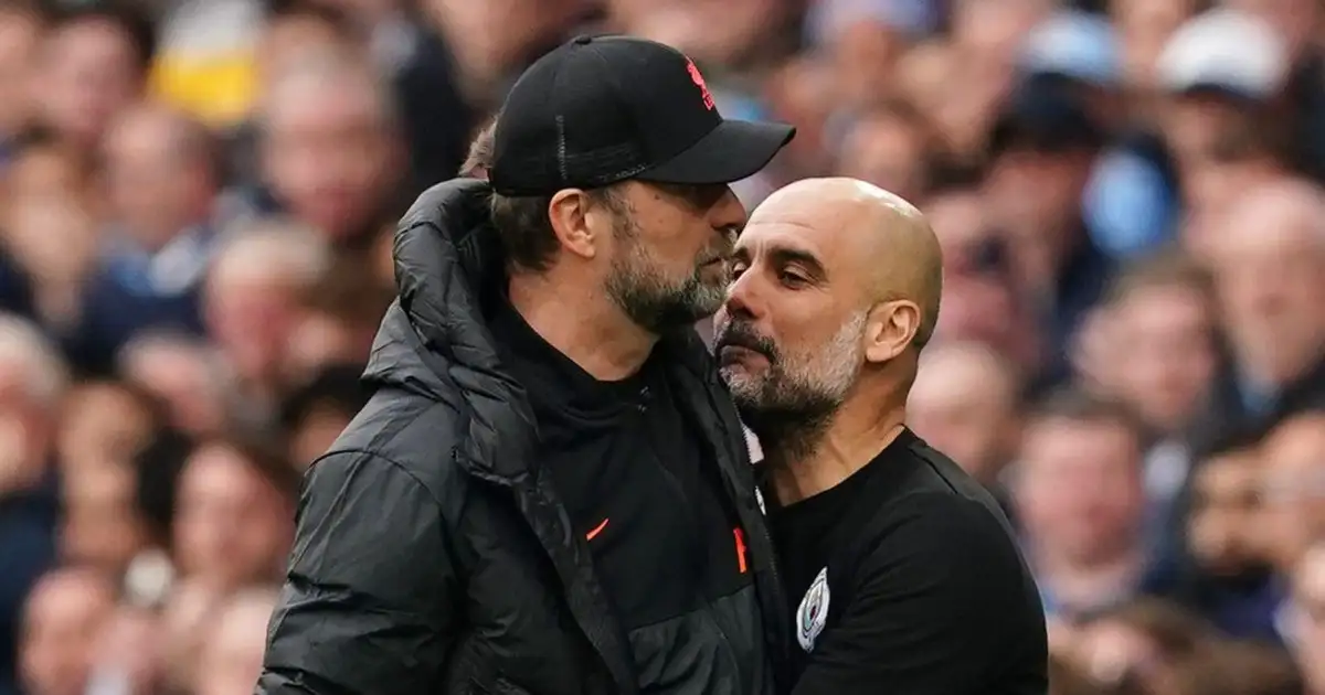 Watch: Guardiola and Jurgen Klopp embrace after sensational game