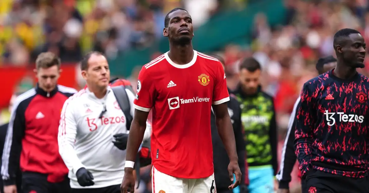Watch: Paul Pogba gestures to Man Utd fans after being told to ‘f*ck off’