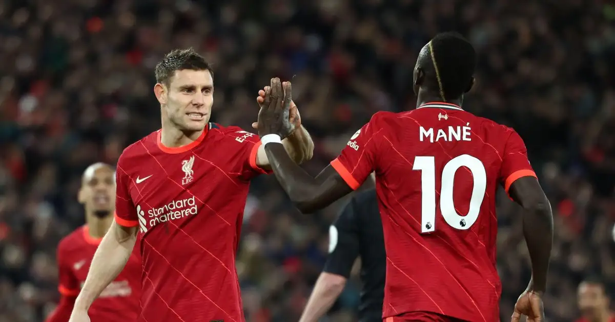 Watch: James Milner’s stunned reaction to Mane’s exquisite assist