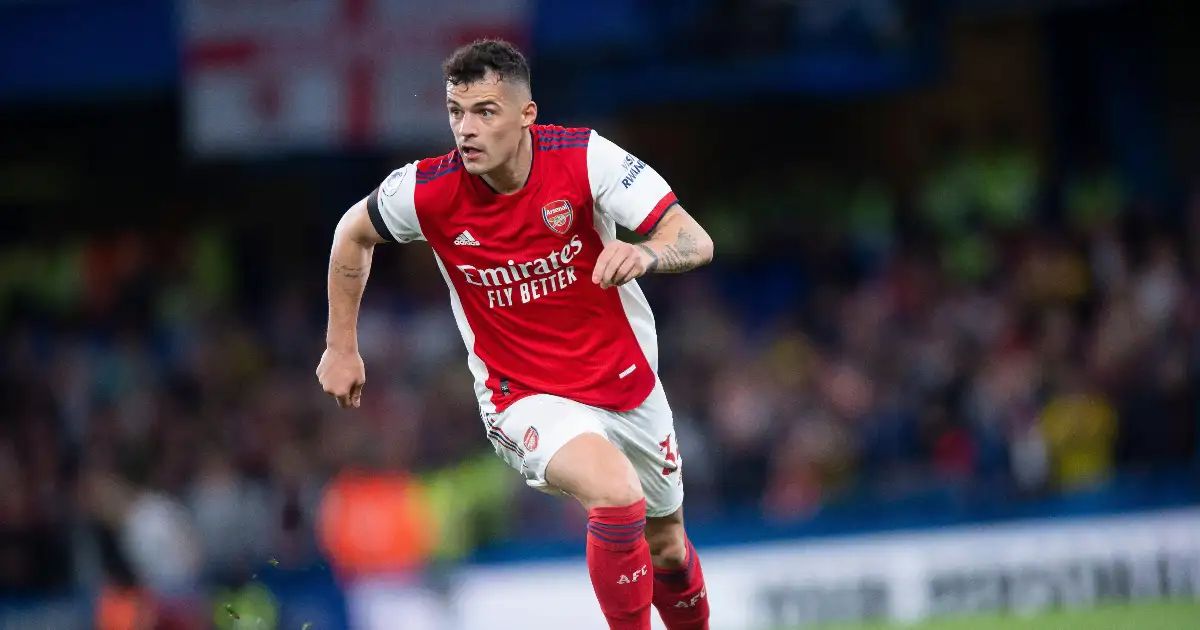 With one icy nutmeg, Granit Xhaka brought calm to Arsenal’s sh*tstorm