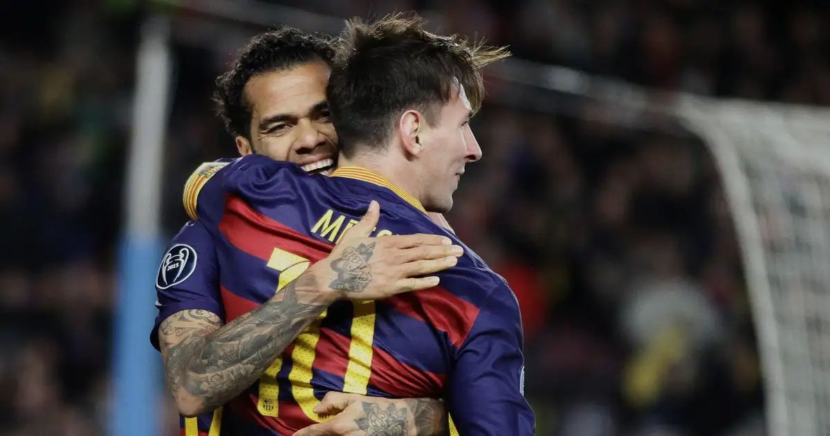 An ode to Dani Alves’ mind-blowing connection with Messi at Barcelona