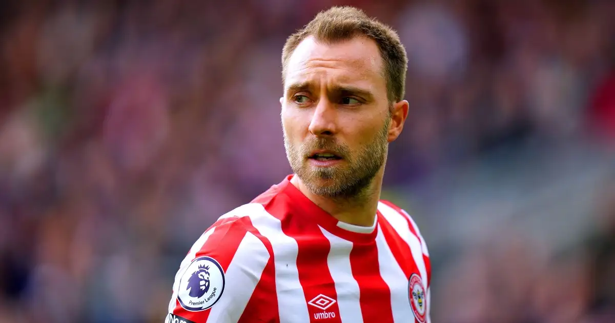 The Premier League table since Christian Eriksen’s Brentford debut