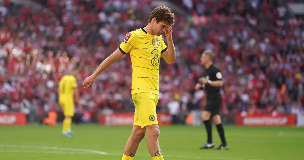 Watch: Chelsea’s Marcos Alonso rattles crossbar with cheeky effort