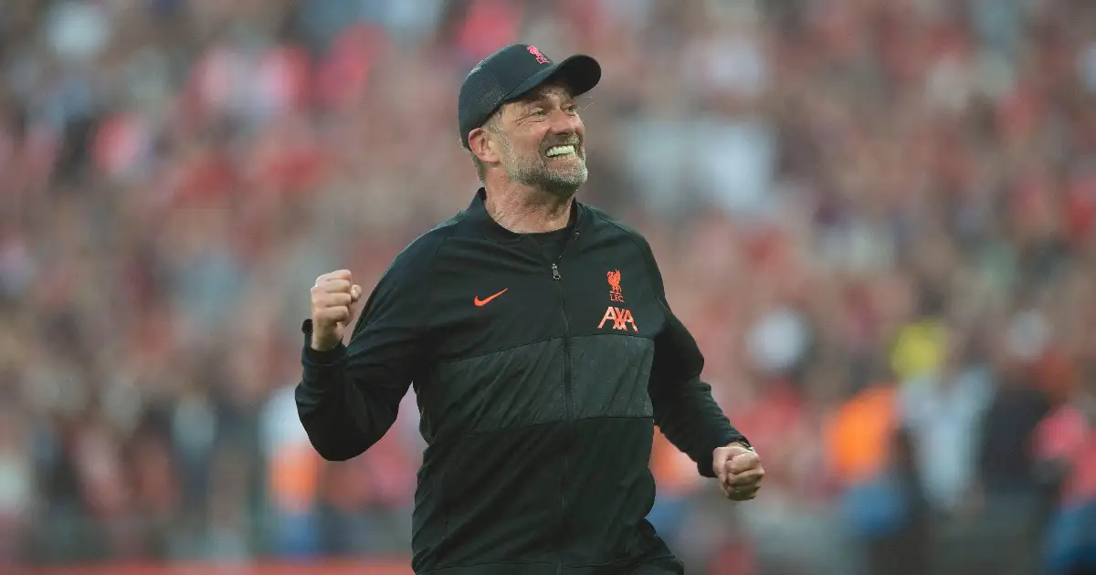 Watch: Jurgen Klopp sprints onto pitch after Liverpool win the FA Cup