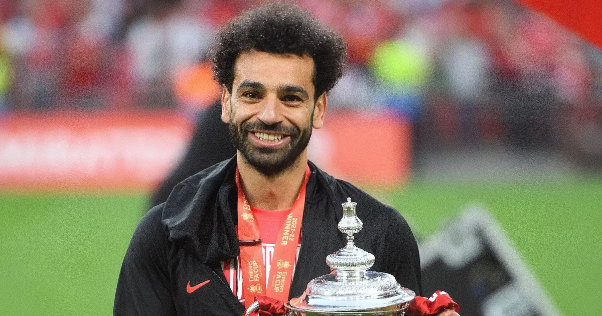 Watch: Mo Salah celebrates with ex-Egypt team-mate in class gesture