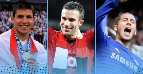 The goals that sealed the last 12 Premier League titles: Aguero, RVP…