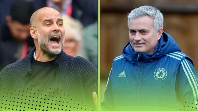 Pep Guardiola and Jose Mourinho