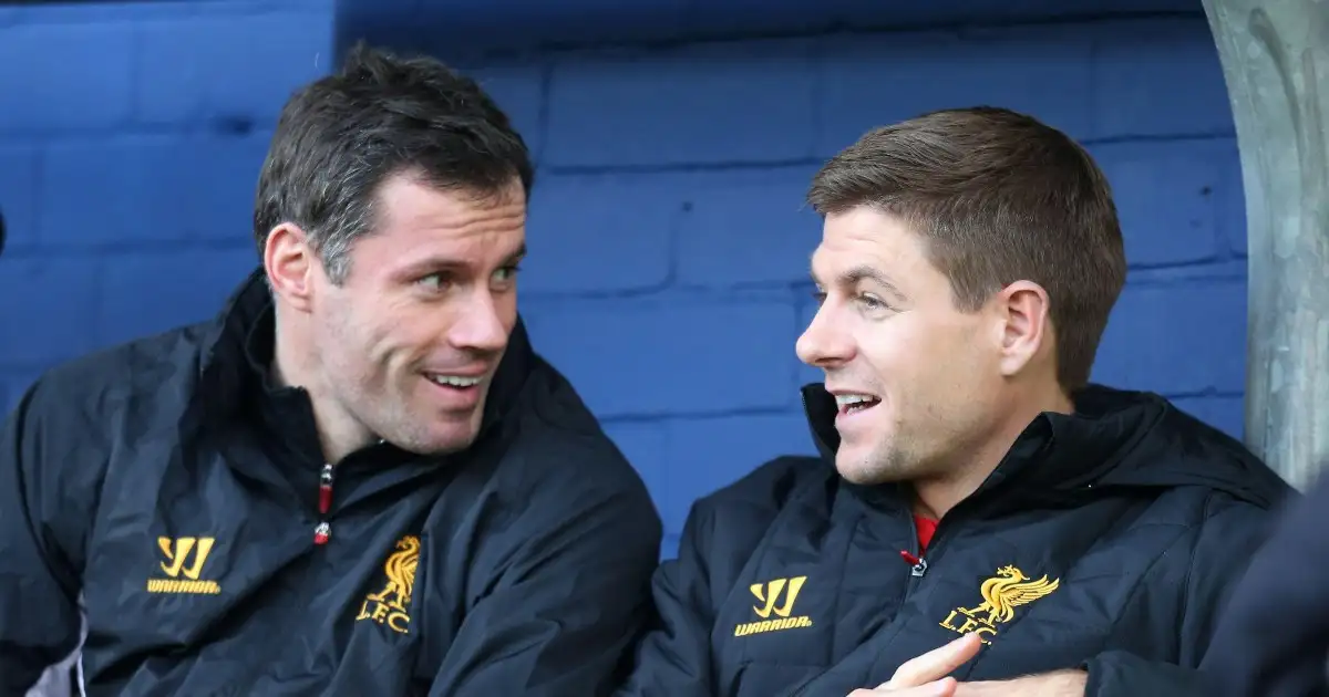Watch: Carragher sends Gerrard funny message before title decider
