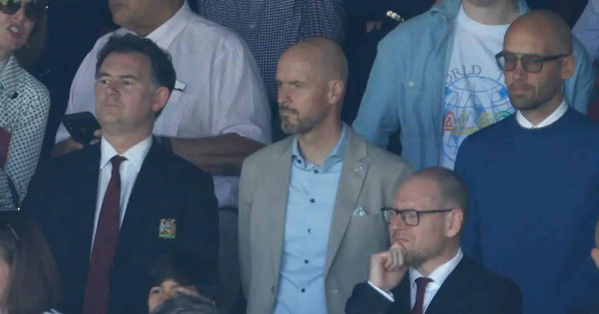 Watch: Erik ten Hag arrives at Selhurst Park to watch Man Utd play