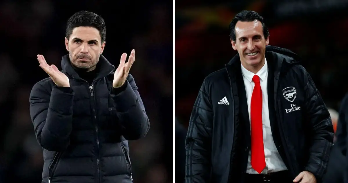 How Mikel Arteta’s record at Arsenal compares with Unai Emery’s