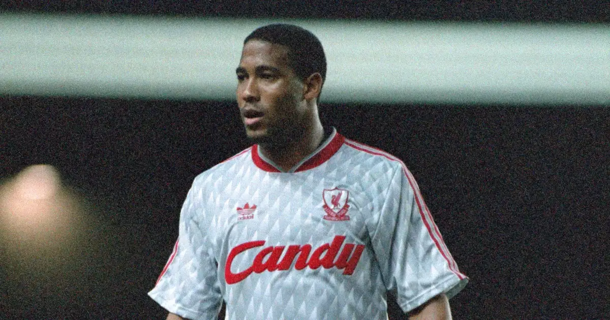 Liverpool's John Barnes during their First Division match against Arsenal at Highbury Stadium, London, November 1988.