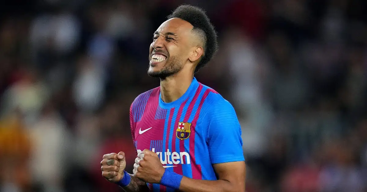 Watch: Pierre-Emerick Aubameyang scores ridiculous goal for Barcelona