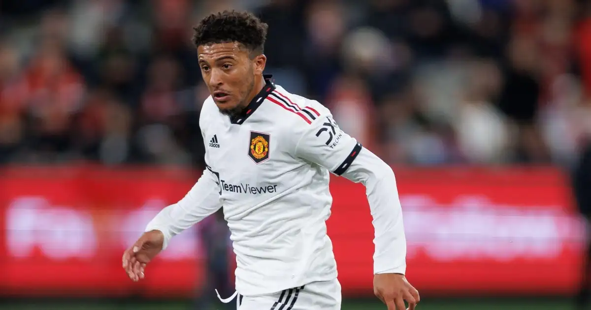 Watch: Jadon Sancho’s superb volley finishes beautiful Man Utd team goal