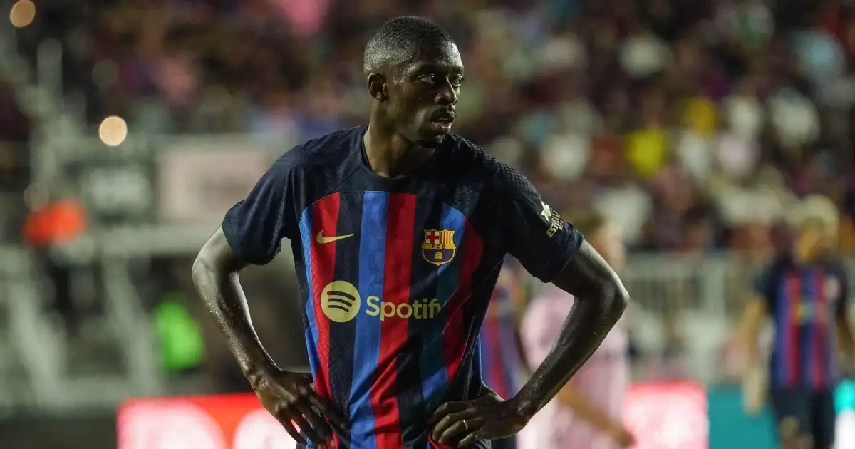 Watch: Ousmane Dembele scores two unreal solo goals for Barcelona