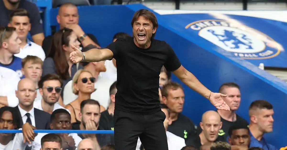 Watch: Antonio Conte & Tottenham bench wildly celebrate Kane goal