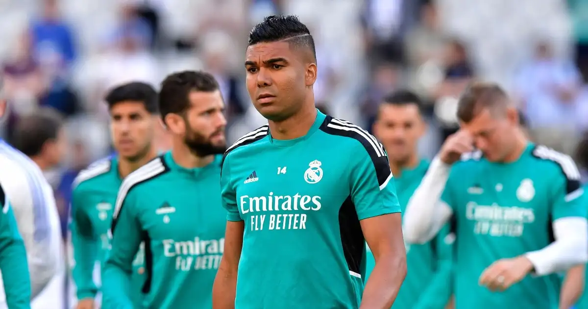 Watch: Man Utd target Casemiro leaves Madrid training for final time