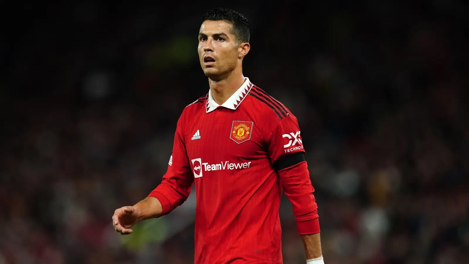 Manchester United's Cristiano Ronaldo during the UEFA Europa League Group E match at Old Trafford, Manchester. Thursday September 8, 2022.