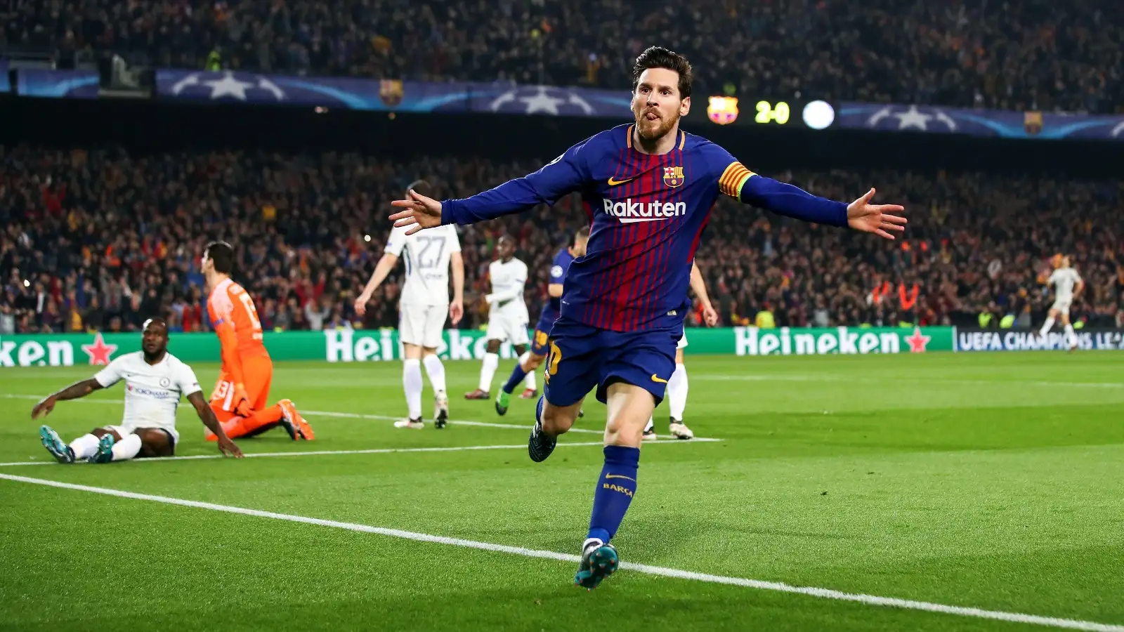 Can you name every club Lionel Messi has scored against in the UCL?