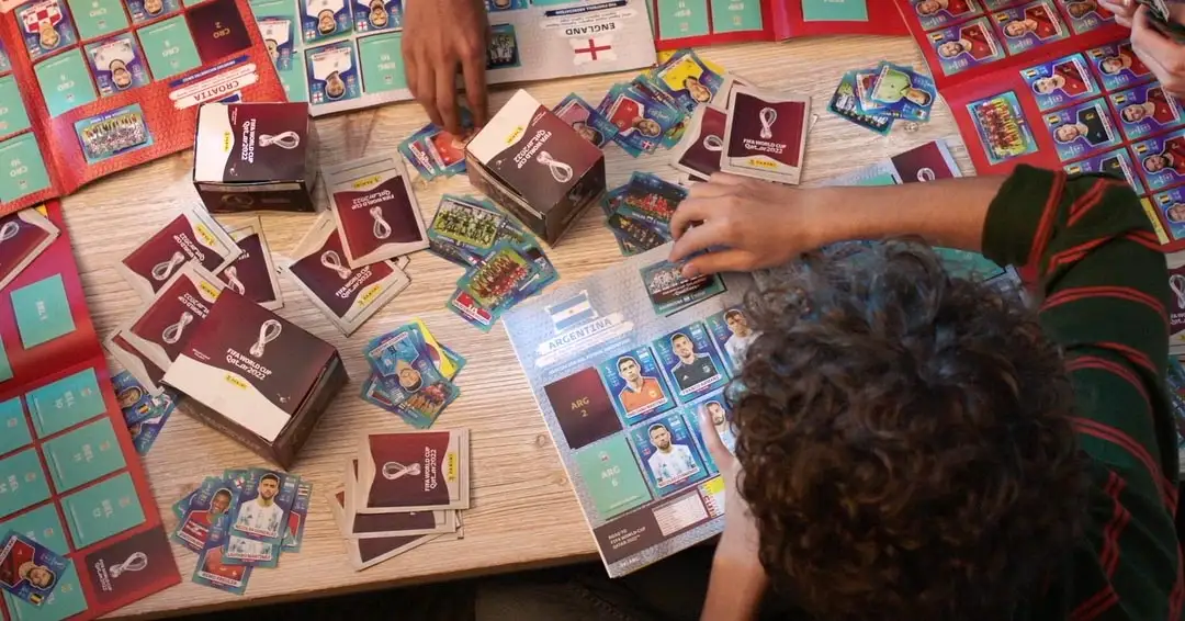 Attempting to complete the World Cup 2022 sticker album without buying a single packet