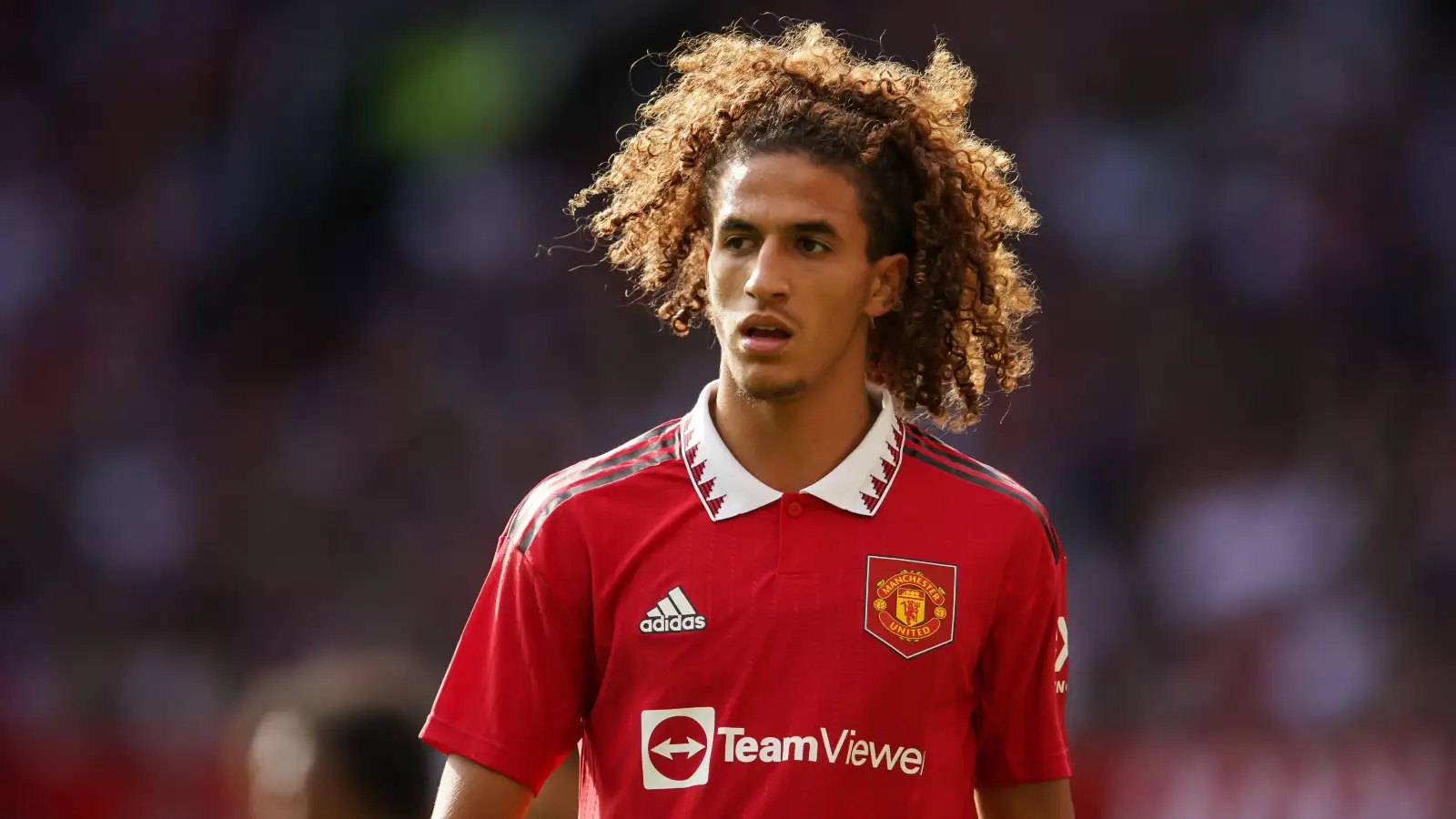 Manchester United's Hannibal during the pre-season friendly match against Rayo Vallecano at Old Trafford, Manchester, July 2022.