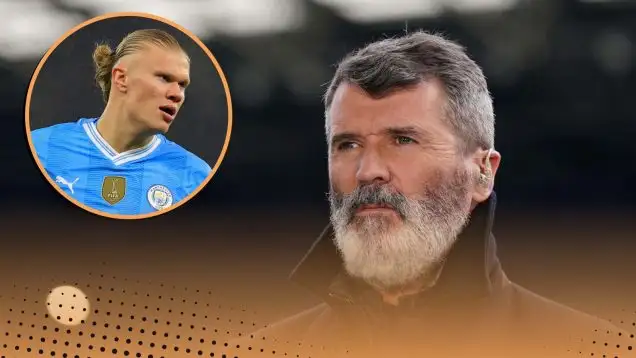 Roy Keane and Erling Haaland