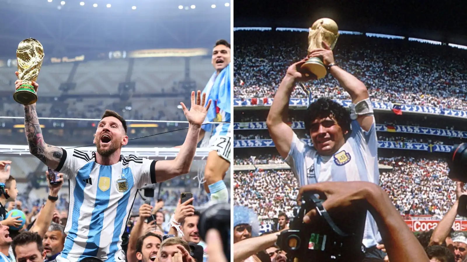 Comparing Lionel Messi & Diego Maradona’s World Cup records