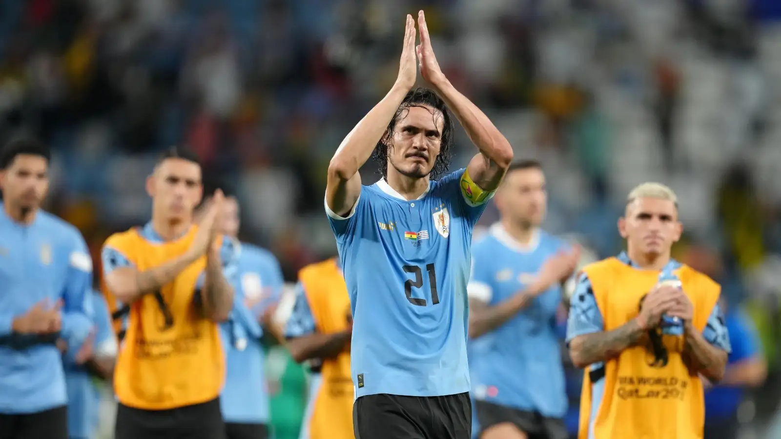 Watch: Pure carnage as Cavani, Suarez & Uruguay knocked out of WC