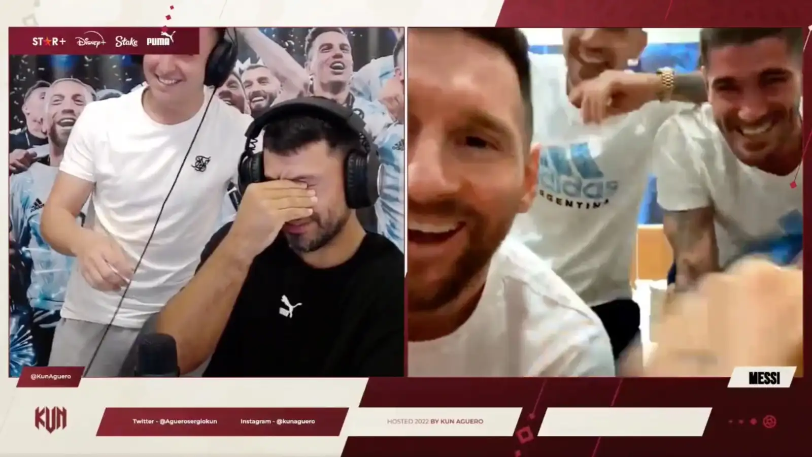 Watch: Messi & Argentina pals crash Aguero’s twitch stream: it’s priceless