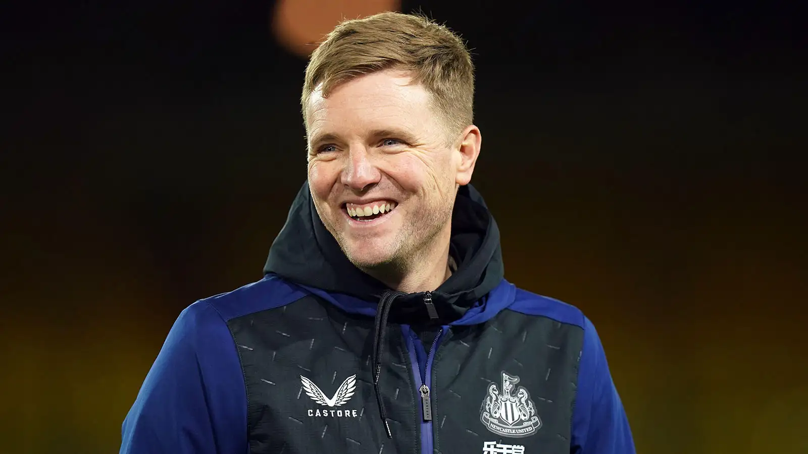 Newcastle manager Eddie Howe, who has revealed the club are "close" to making their third signing of the January transfer window