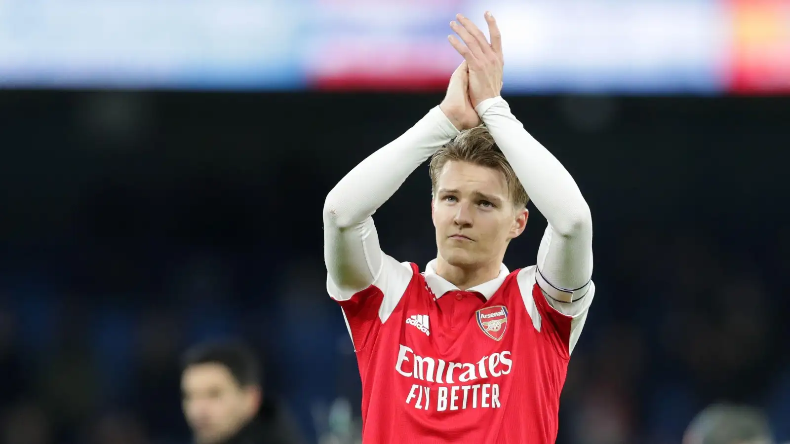 Watch: Martin Odegaard rages at Arsenal team-mate during Cup exit