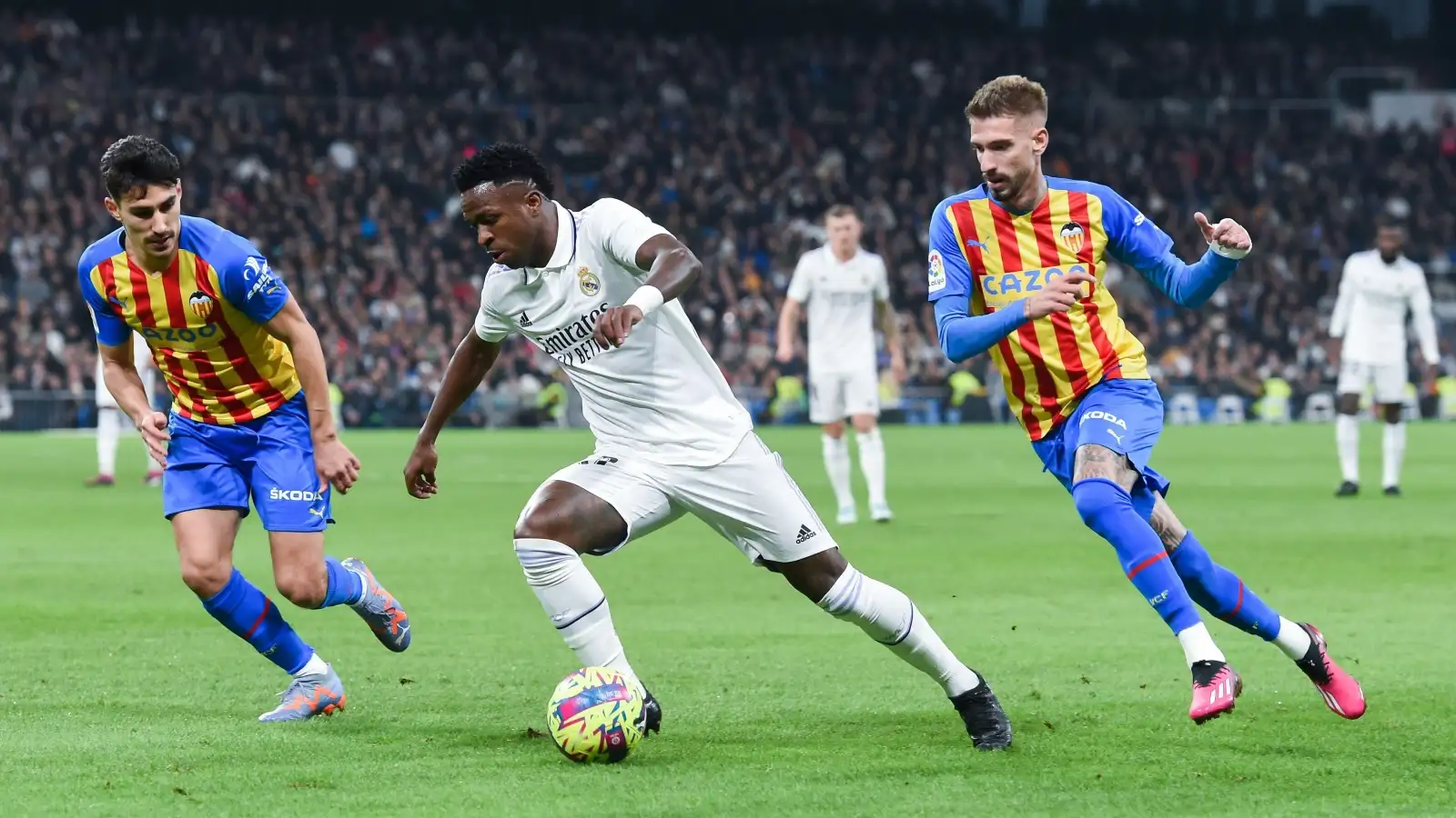 The unbelievable foul stats which show Vinicius Junior is the most-brutalised player in Europe
