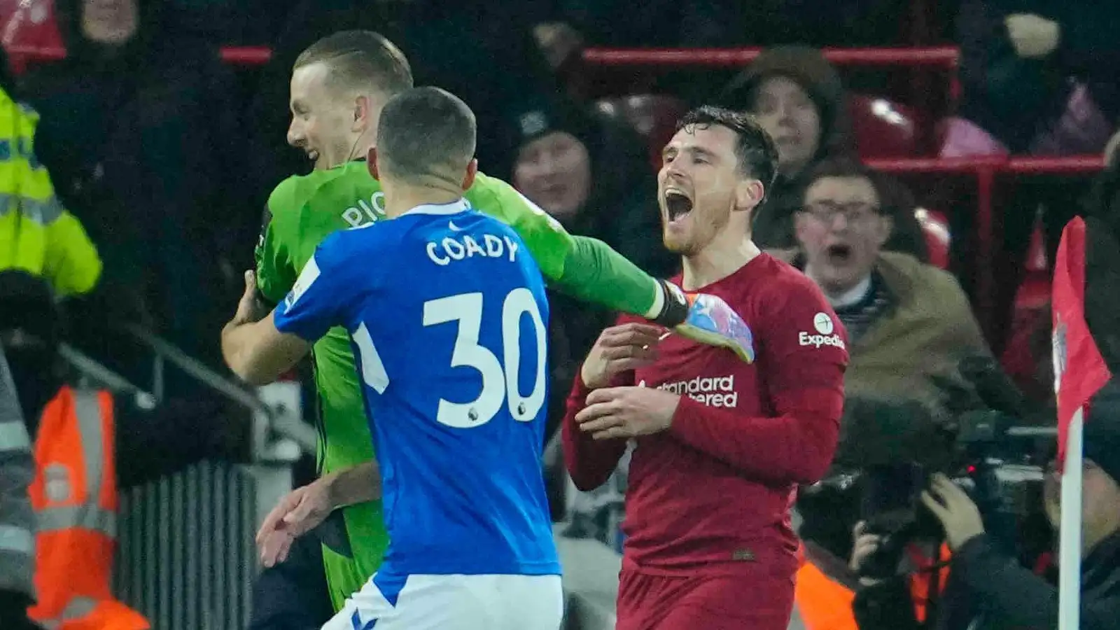 Andy Robertson’s manic sh*thouse grin could spark Liverpool back to life