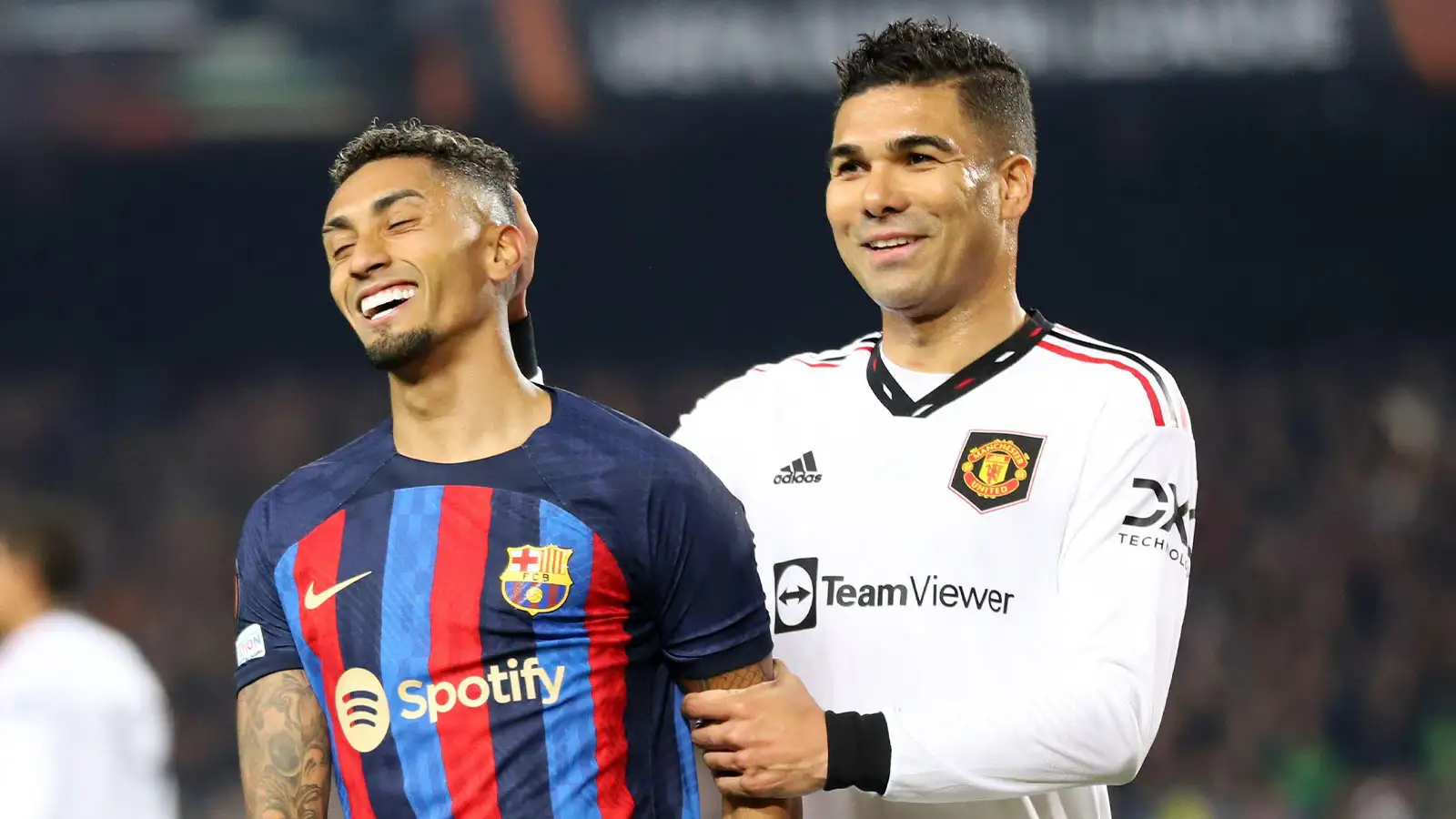 Casemiro’s wonderful sh*thouse smirk at Gavi was perfection for Man Utd