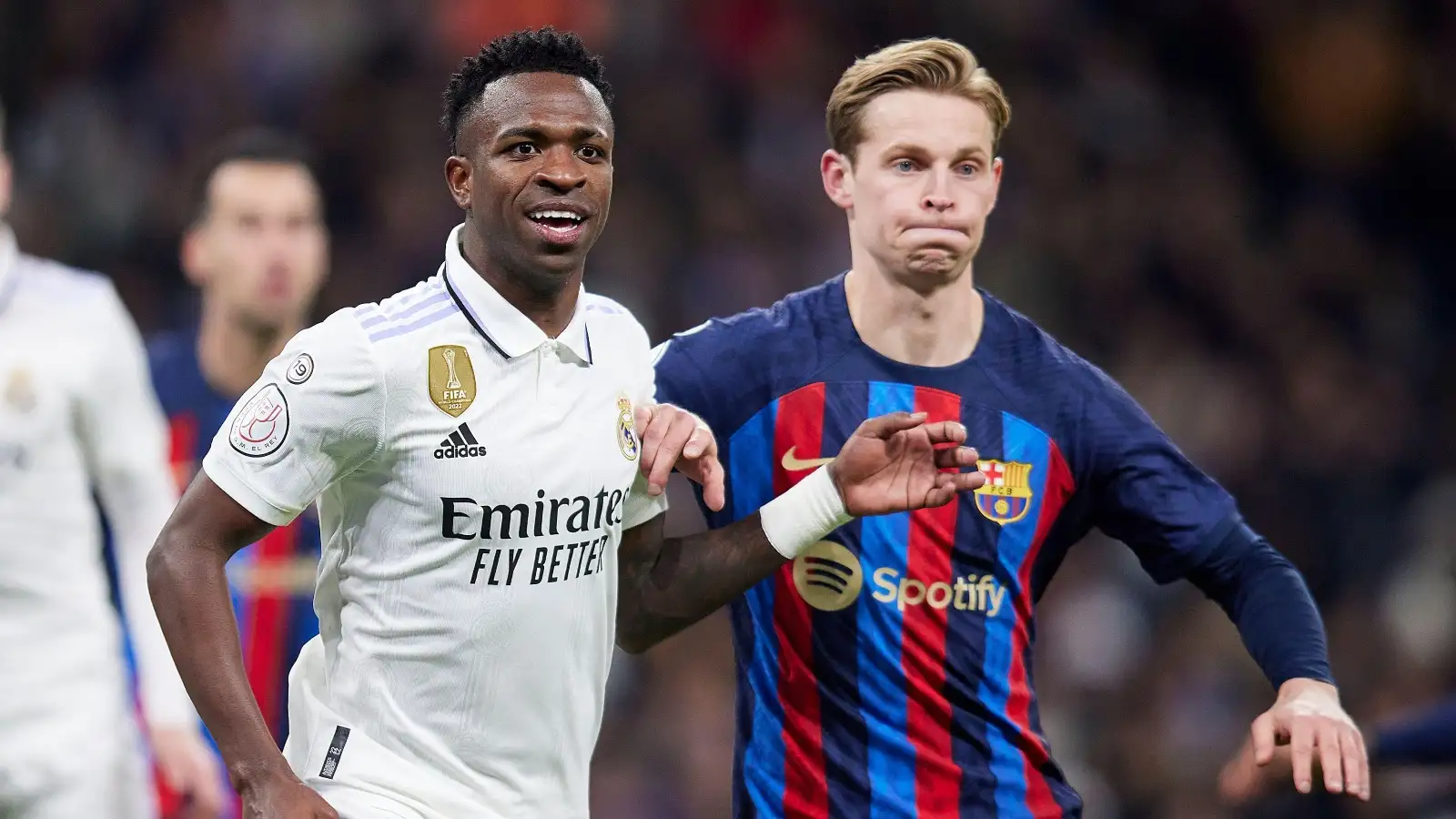 Vini Jr & Frenkie de Jong turned a dull El Clasico into exciting WWE