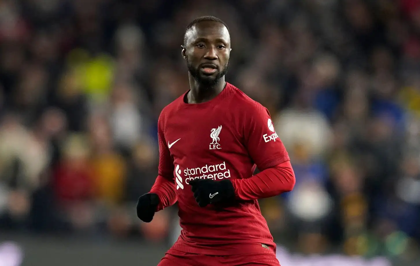 Wolverhampton, UK. 17th Jan, 2023. Naby Keita of Liverpool during the The FA Cup match at Molineux, Wolverhampton.